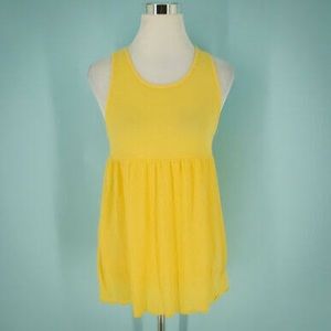 URBAN OUTFITTERS Out From Under Yellow Tunic Tank